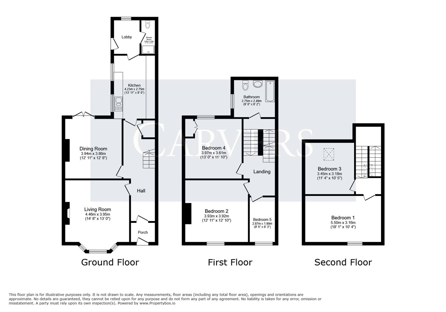Floorplan for North Terrace, Gainford, Darlington