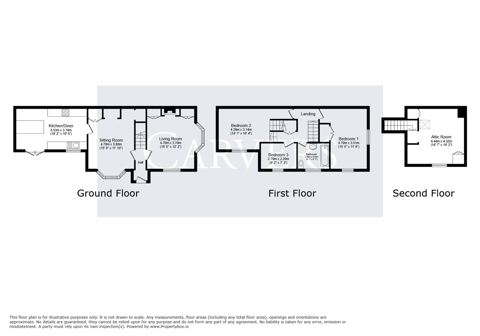 Floorplan for Orchard Road, Darlington