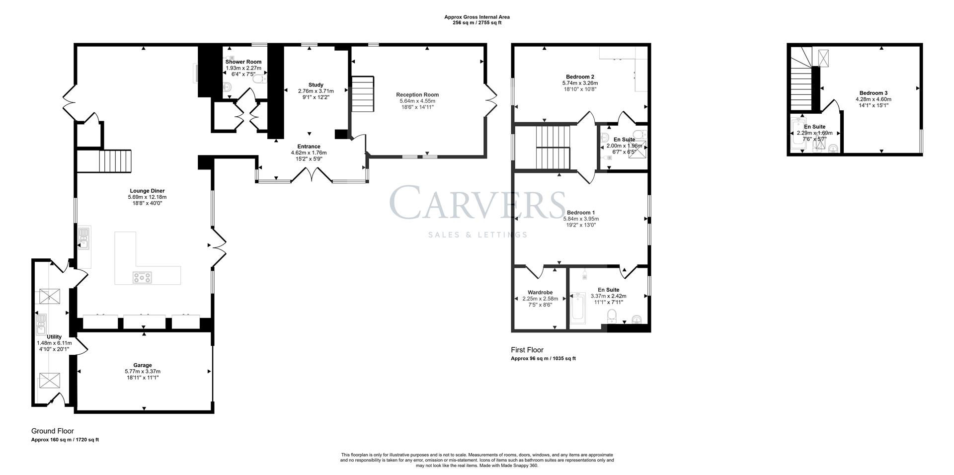 Floorplan for Quaker Lane, Richmond