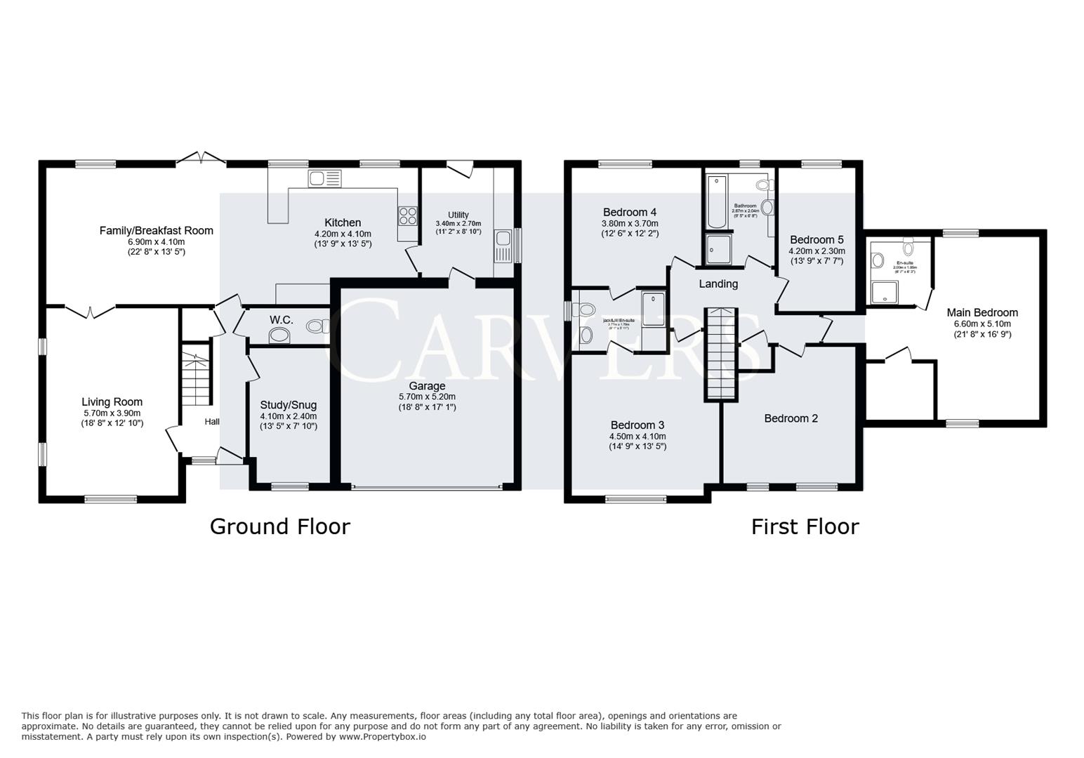Floorplan for Romangate, Middleton St. George, Darlington
