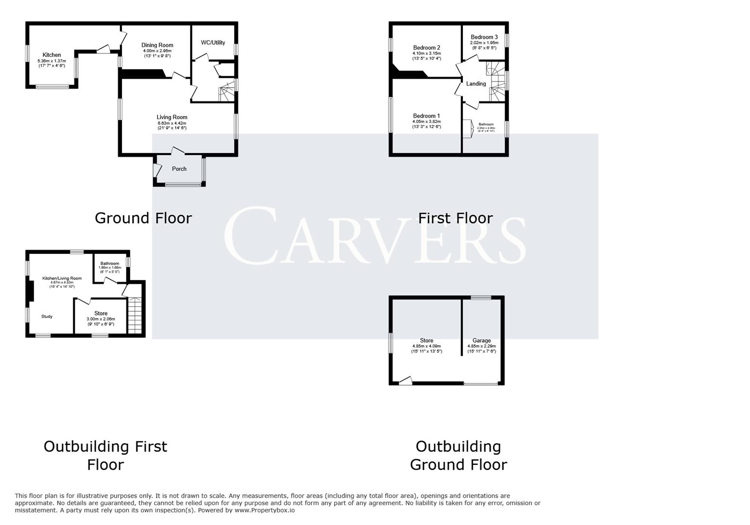 Floorplan for Thornton Road, Aysgarth, Leyburn