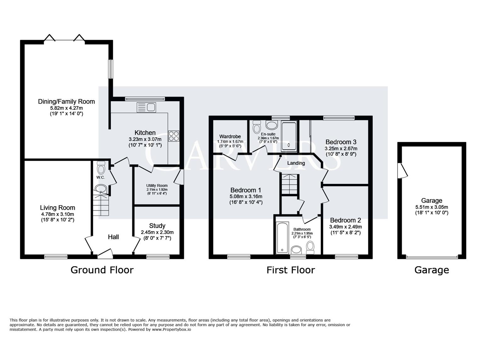 Floorplan for South Otterington, Northallerton