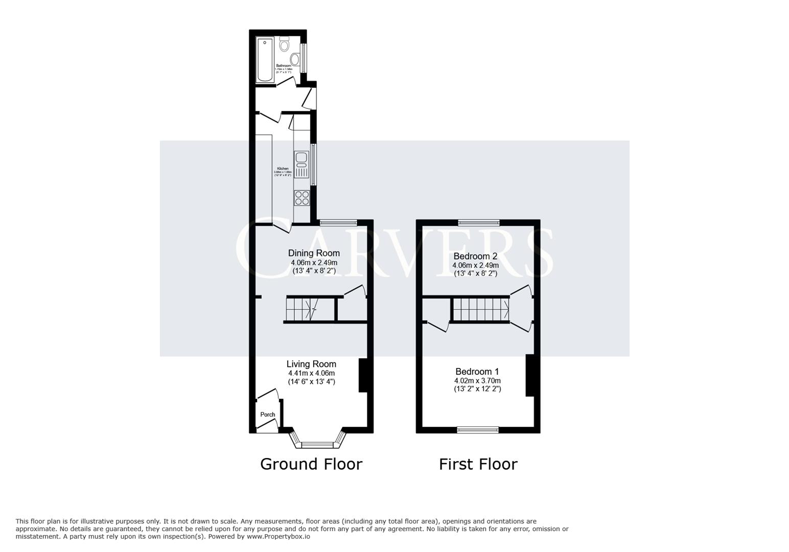 Floorplan for Montrose Street, Darlington