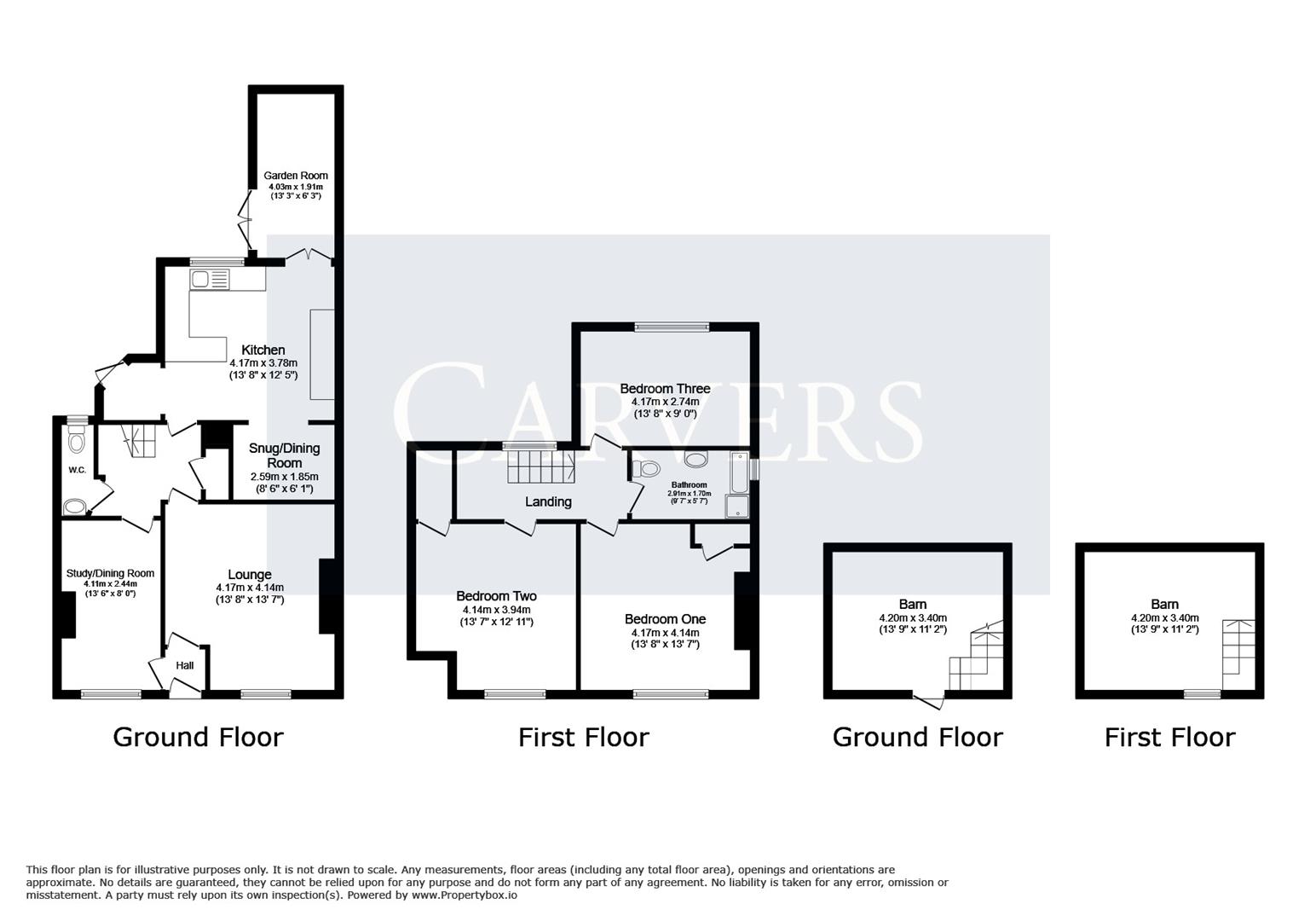 Floorplan for The Green, Brafferton, Darlington