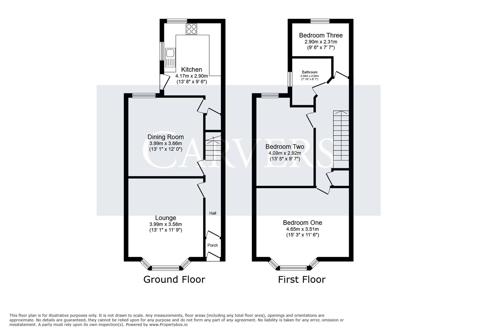 Floorplan for Orchard Road, Darlington