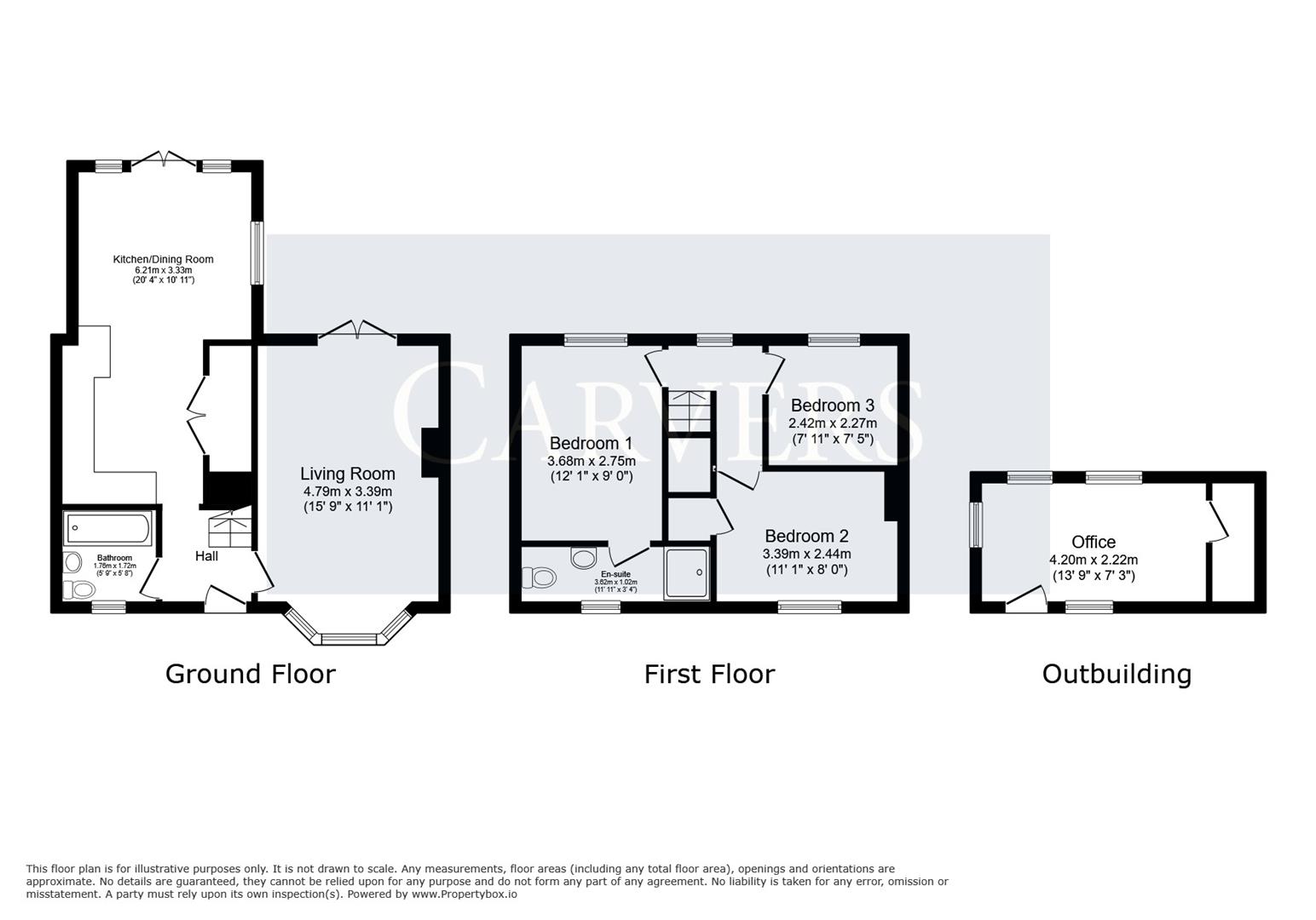 Floorplan for Crosby Road, Northallerton