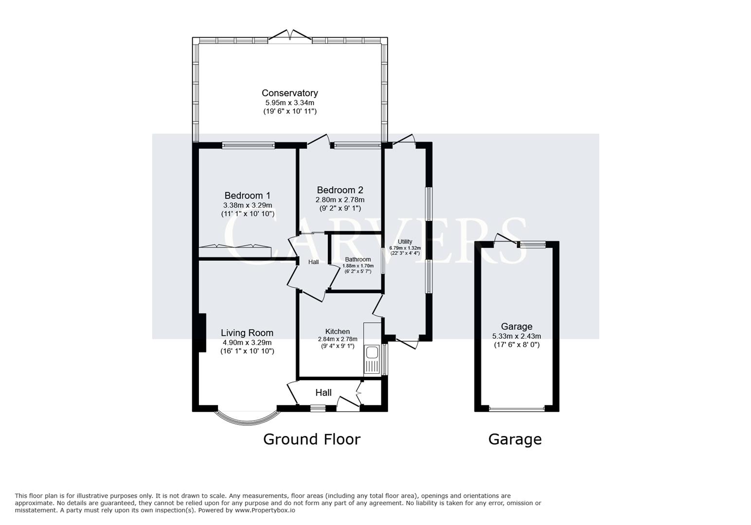 Floorplan for Cromwell Drive, Morton On Swale, Northallerton