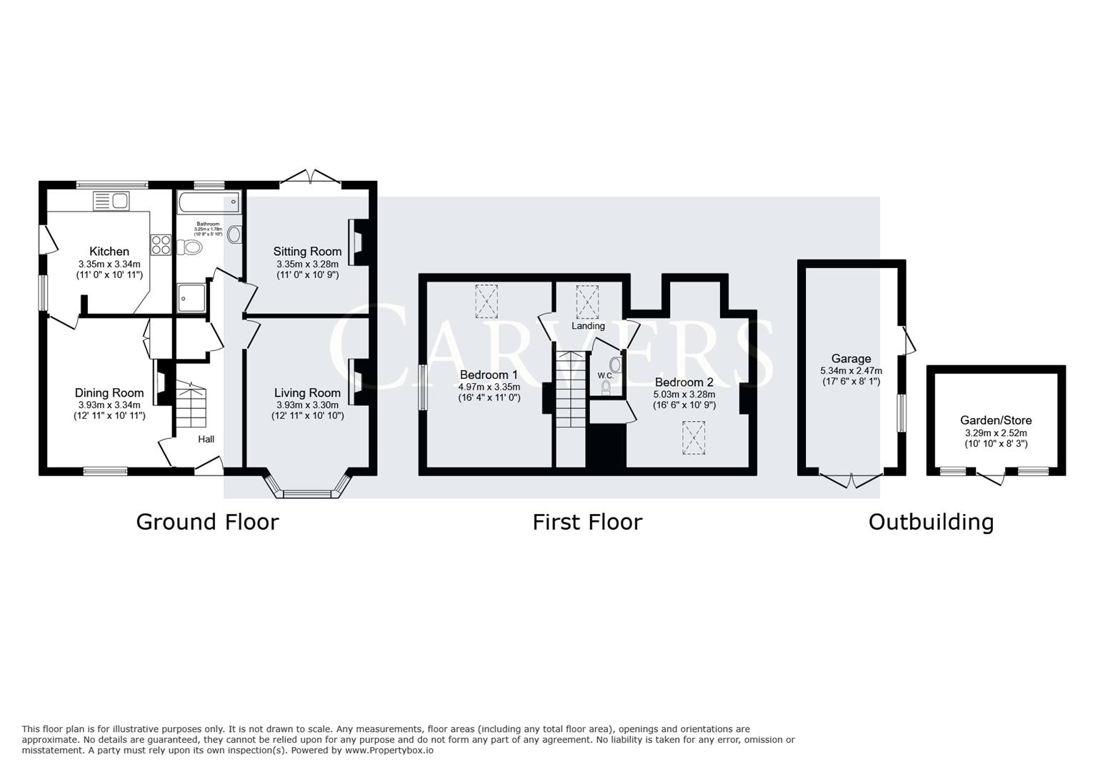 Floorplan for South Otterington, Northallerton