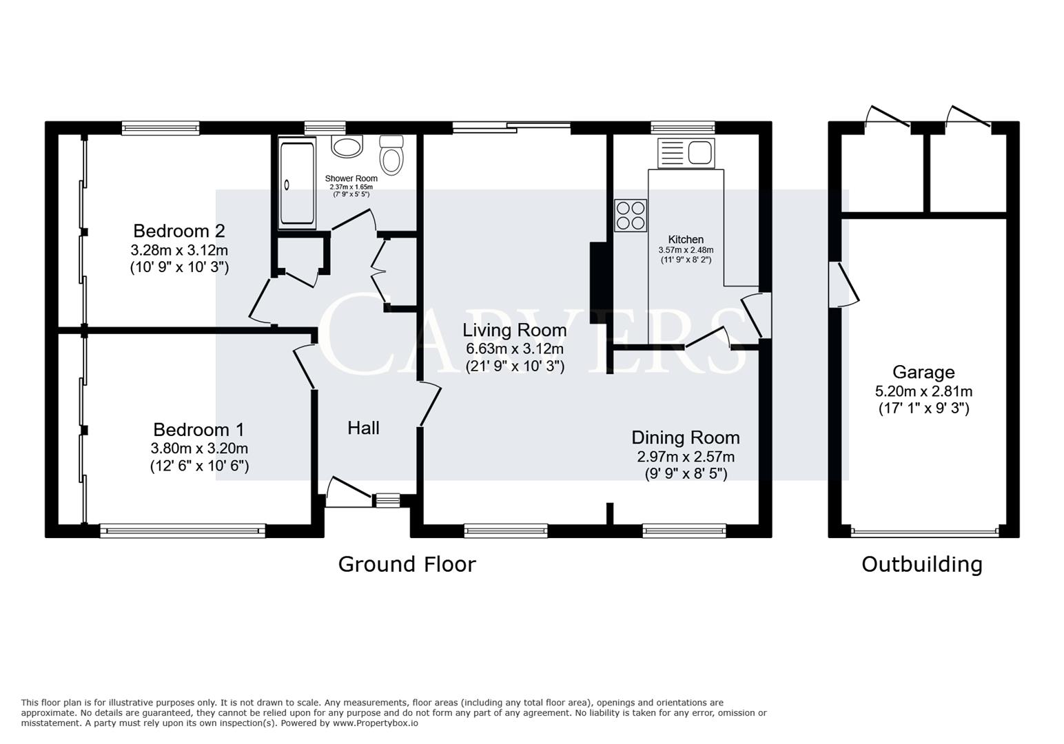 Floorplan for Rayson Court, Ingleton, Darlington