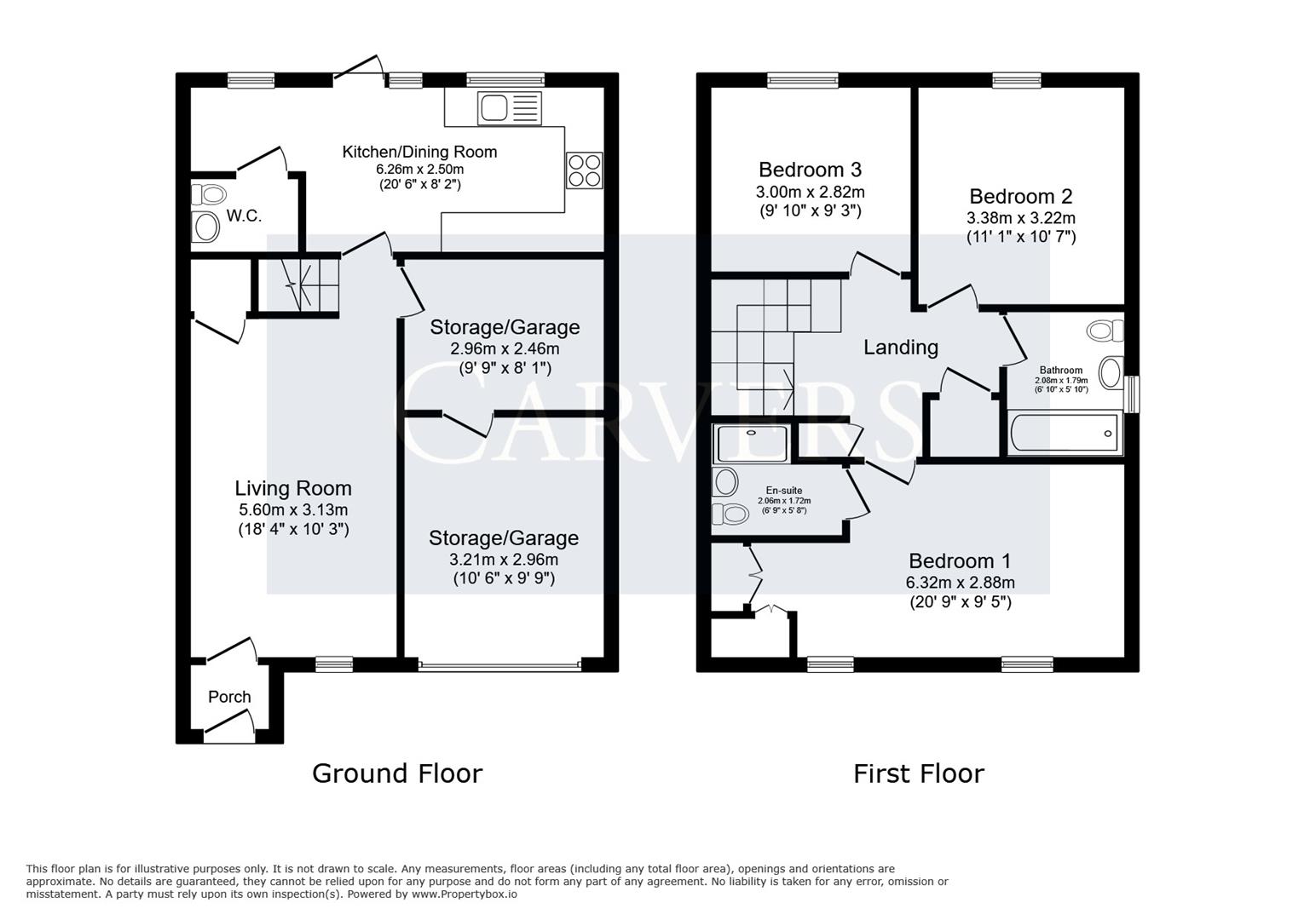 Floorplan for Goldfinch Way, Northallerton