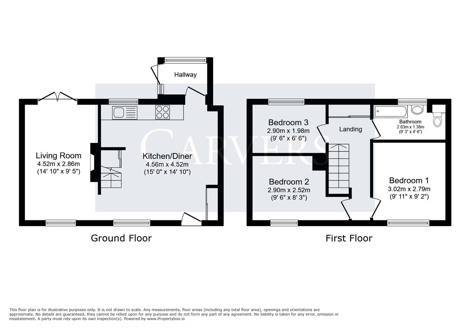 Floorplan for Hatfield Road, Newton Aycliffe