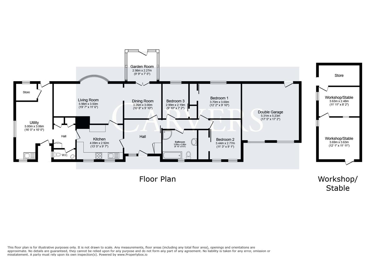 Floorplan for Thrintoft, Northallerton