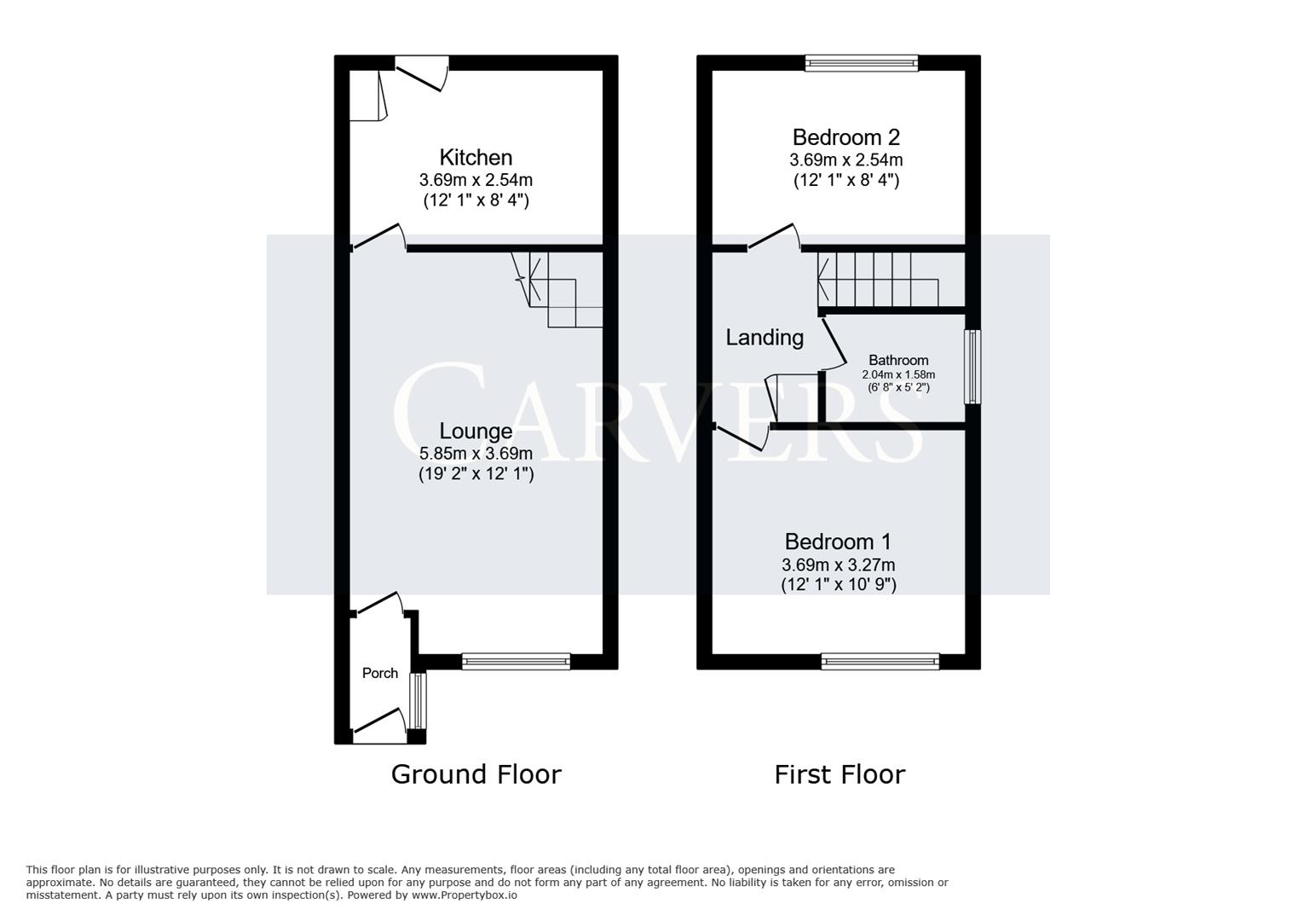Floorplan for Atholl Close, Darlington