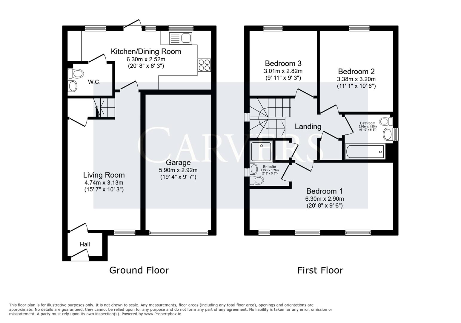 Floorplan for Gooseberry Grove, Darlington