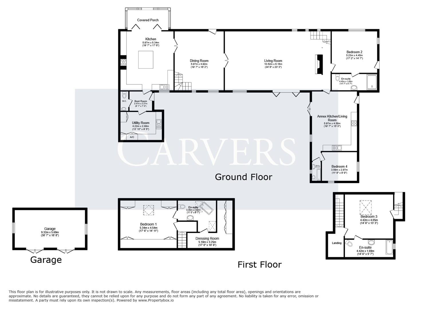 Floorplan for The Granary, Manor House Farm, Morton On Swale, Northallerton