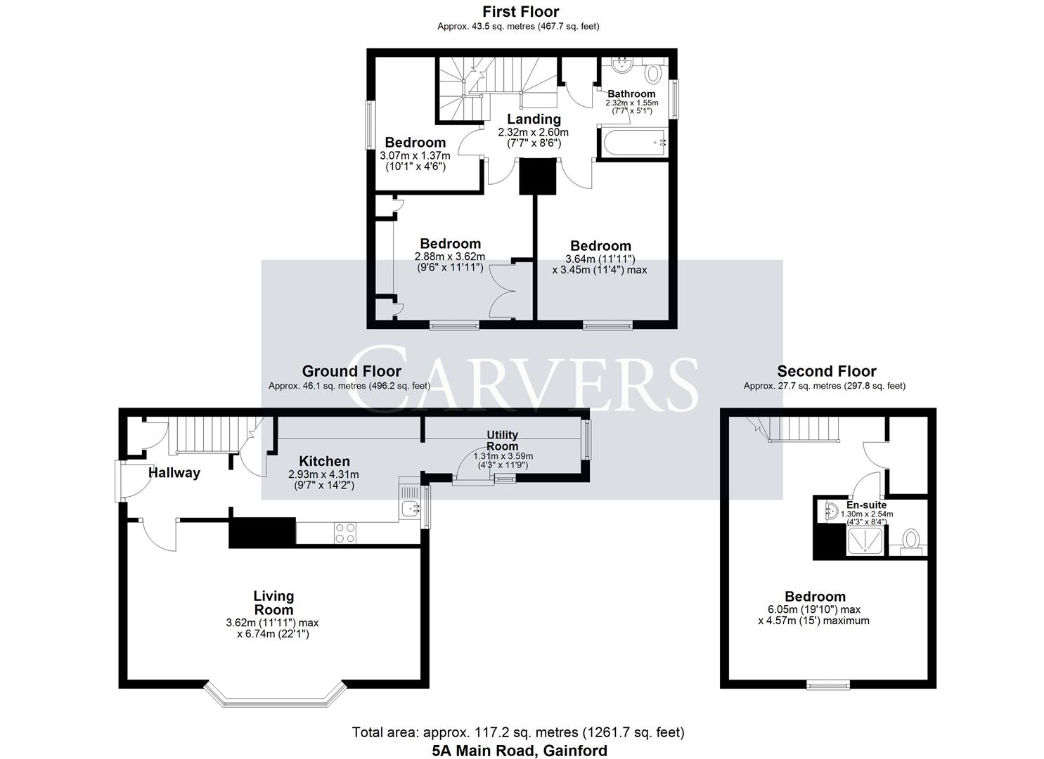 Floorplan for Garden View, Main Road, Darlington