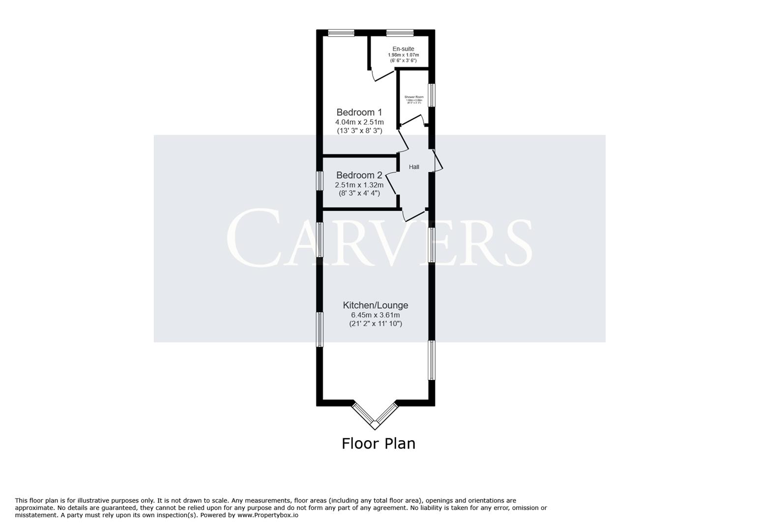 Floorplan for Hurworth Road, Darlington