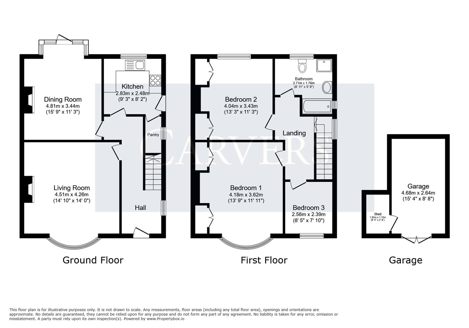Floorplan for Greenmount Road, Darlington