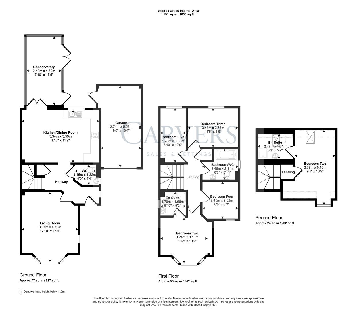 Floorplan for Youens Crescent, Newton Aycliffe