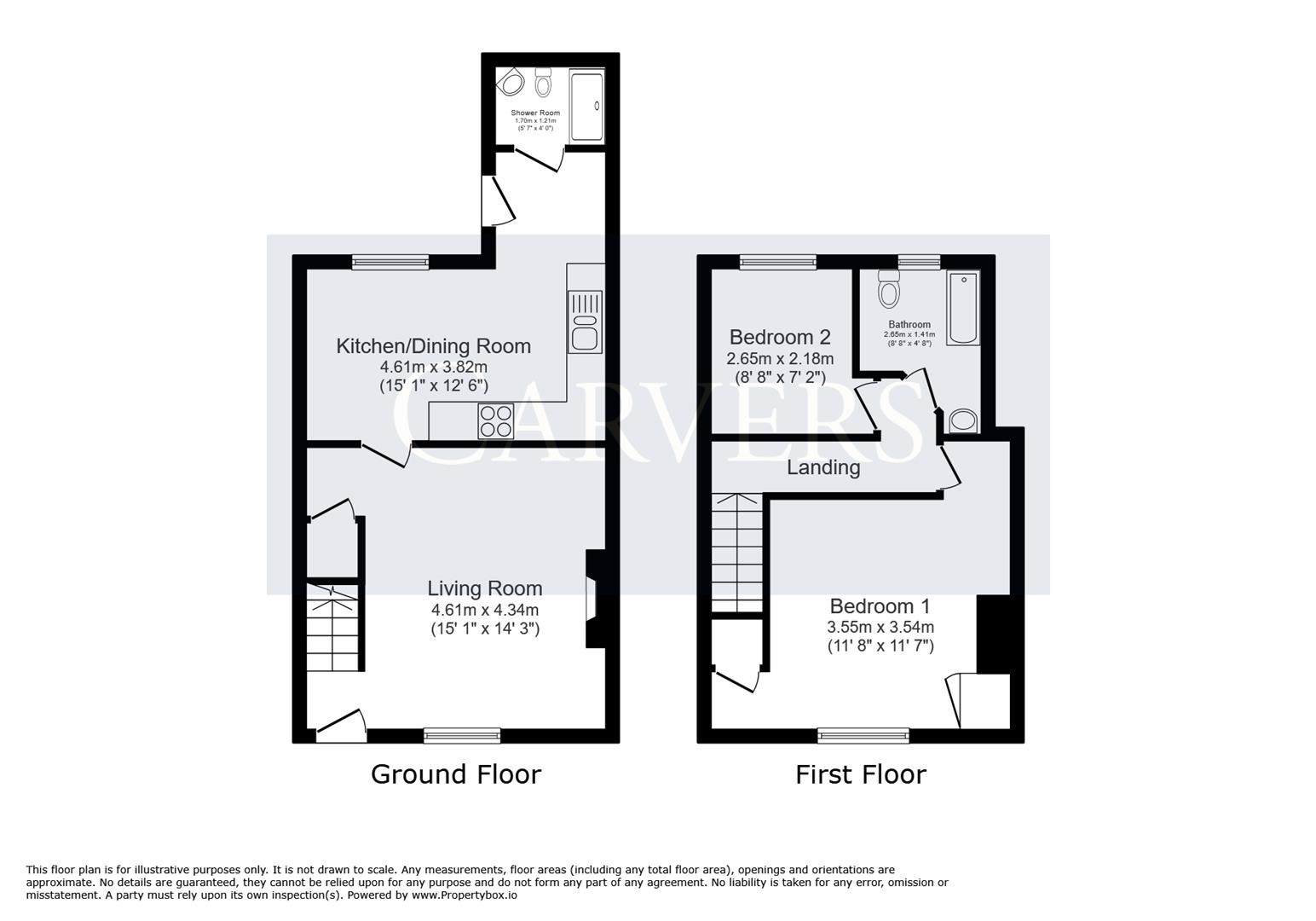 Floorplan for Church View, Heighington Village