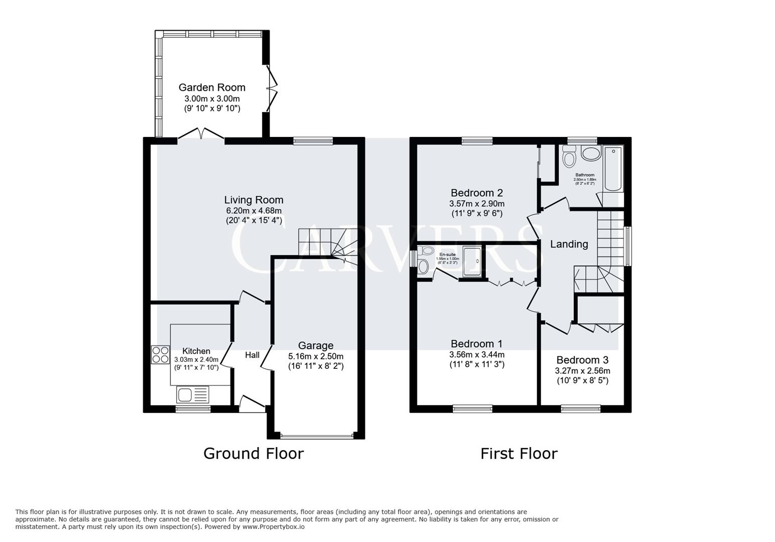 Floorplan for Hawthorn Drive, Barnard Castle