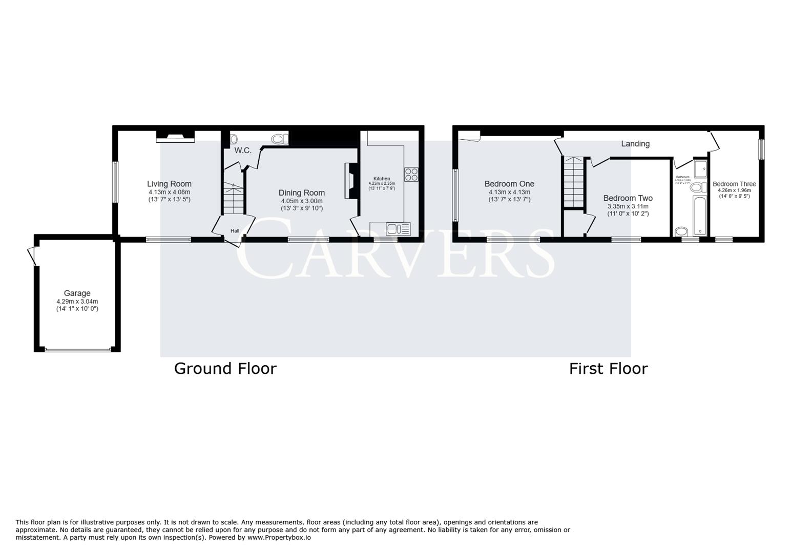 Floorplan for New Road, Richmond