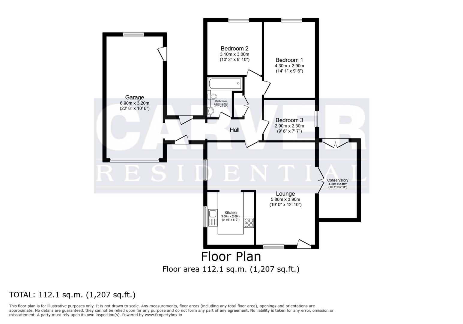 Floorplan for Ronaldshay Drive, Richmond
