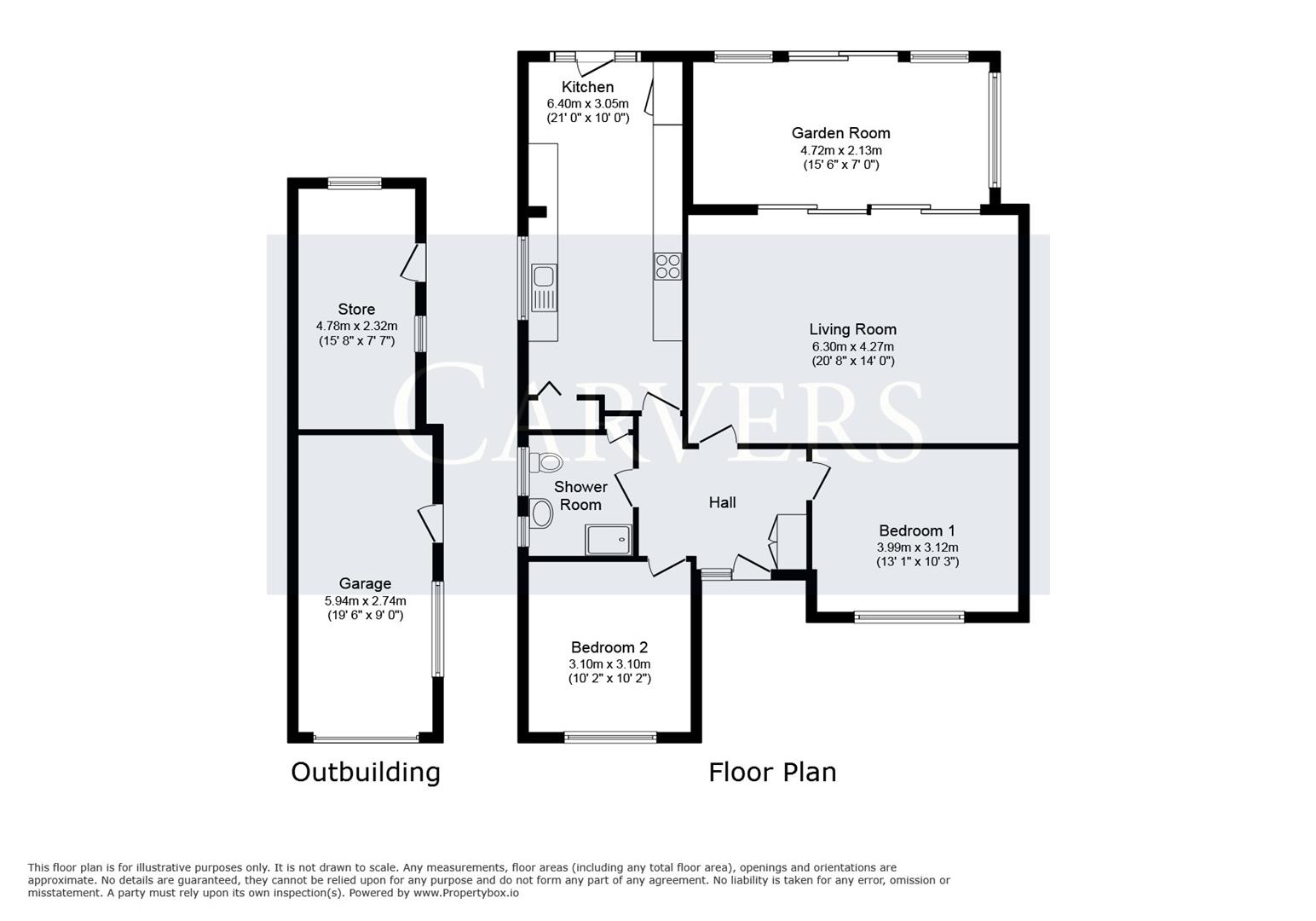 Floorplan for St. Hild Close, Darlington