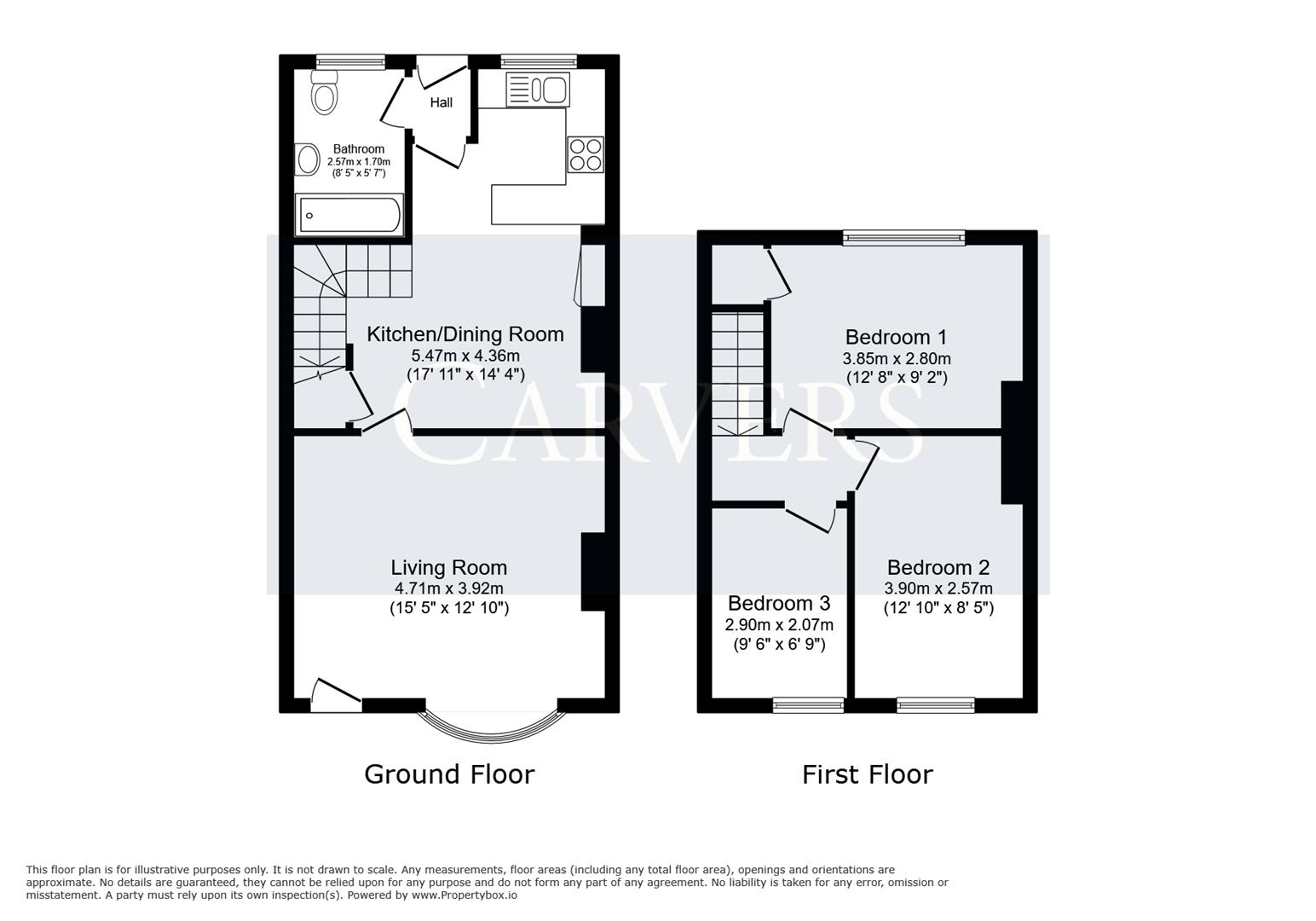 Floorplan for Gatherley Road, Brompton On Swale, Richmond