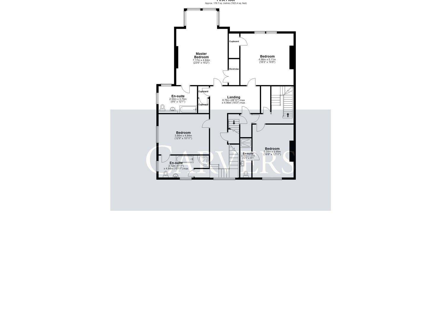 Floorplan for Church Lane, Middleton St. George, Darlington