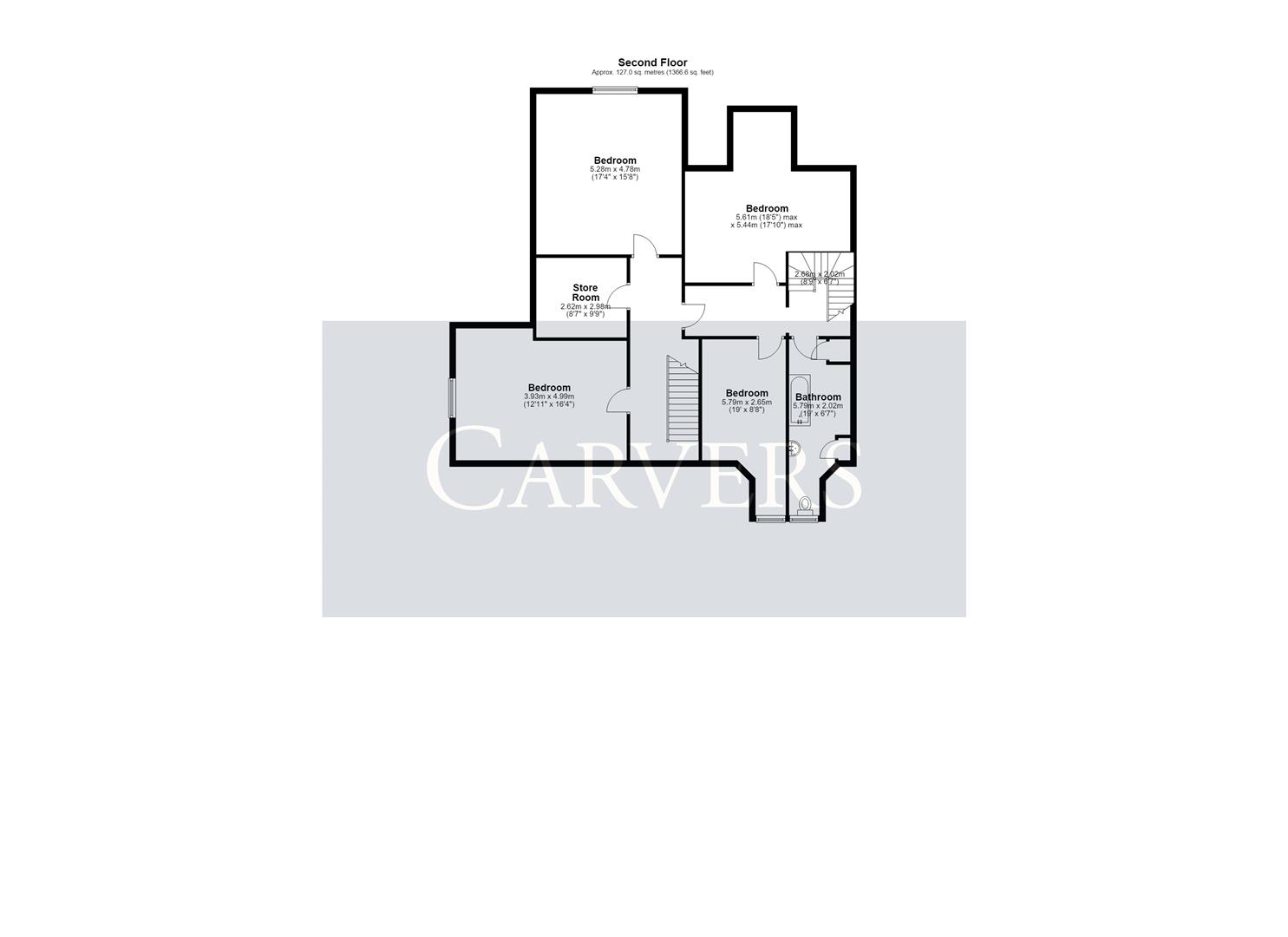 Floorplan for Church Lane, Middleton St. George, Darlington