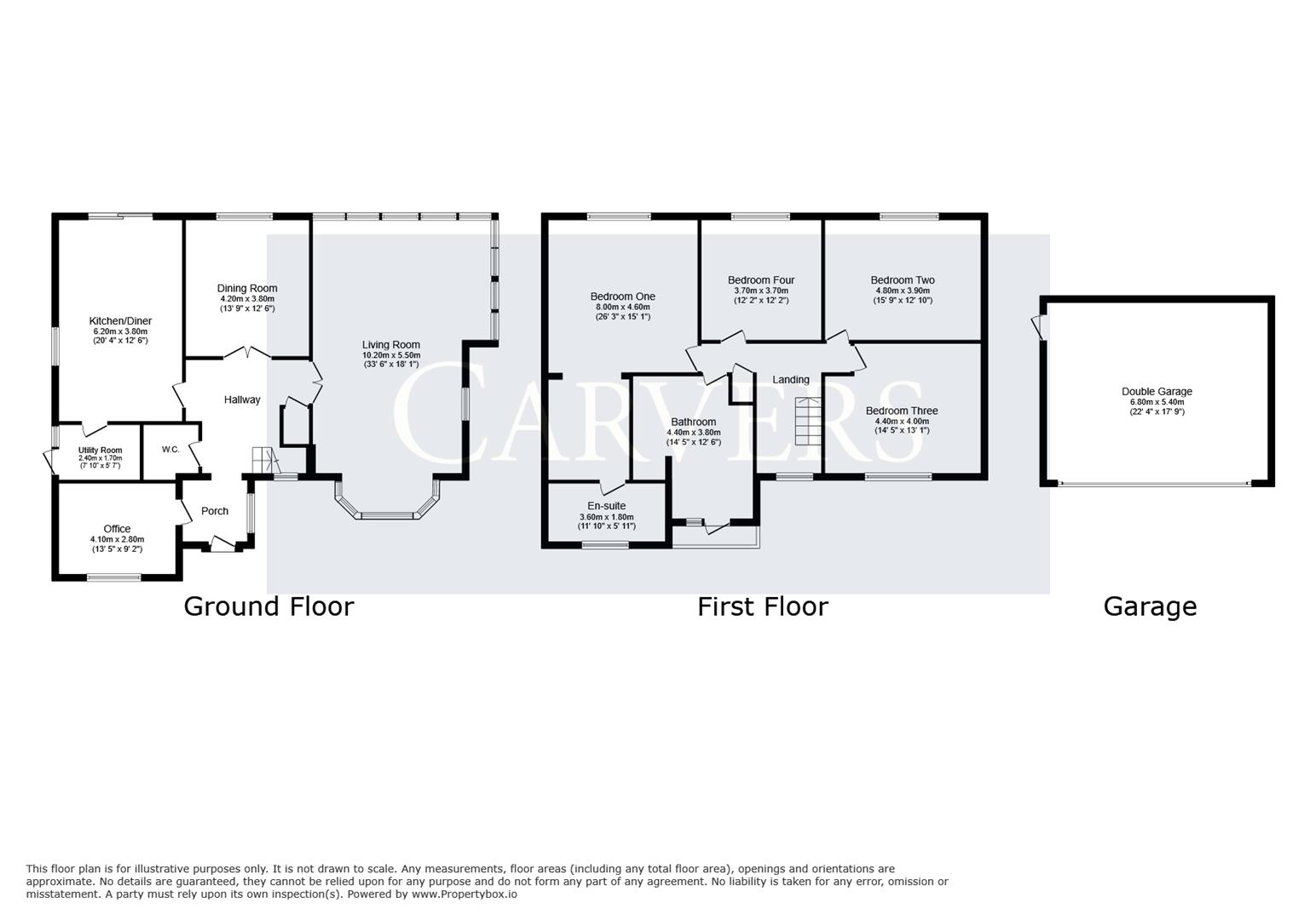 Floorplan for 31 Westbourne Grove, Darlington