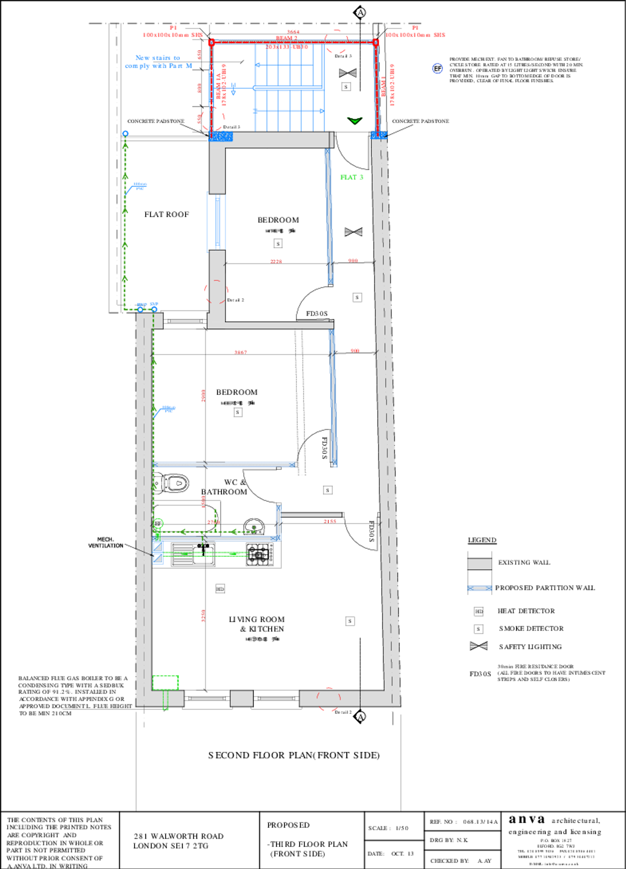Floorplan for Walworth Road, London, SE17