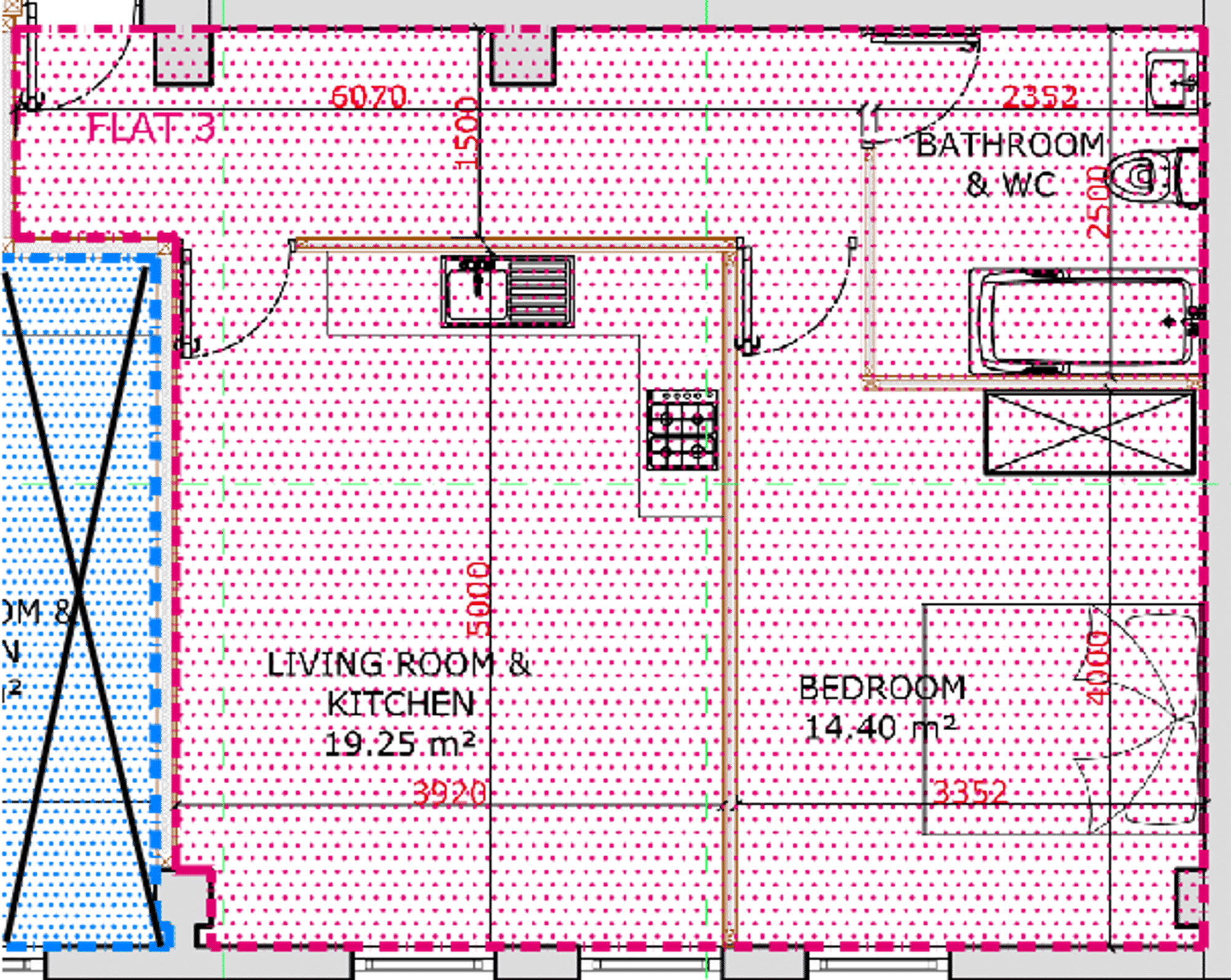 Floorplan for High Road, Wembley, HA9
