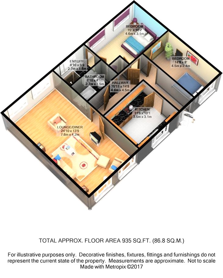 2 bedroom Flat to let in Bristol