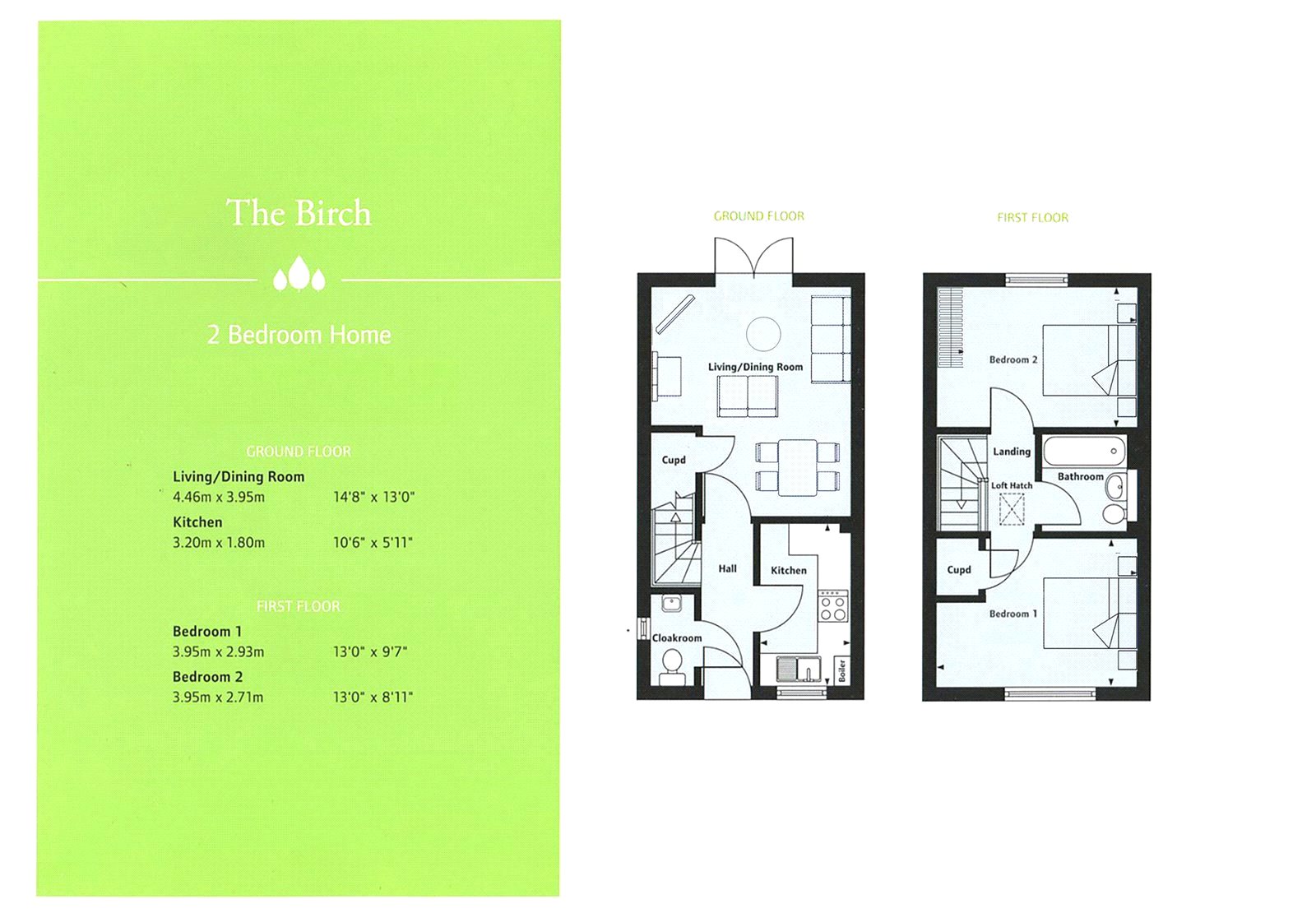 2 bedroom House to let in Emersons Green, Bristol, South Gloucestershire