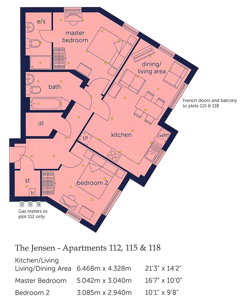 2 bedroom Flat to let in Emersons Green, Bristol, South Gloucestershire