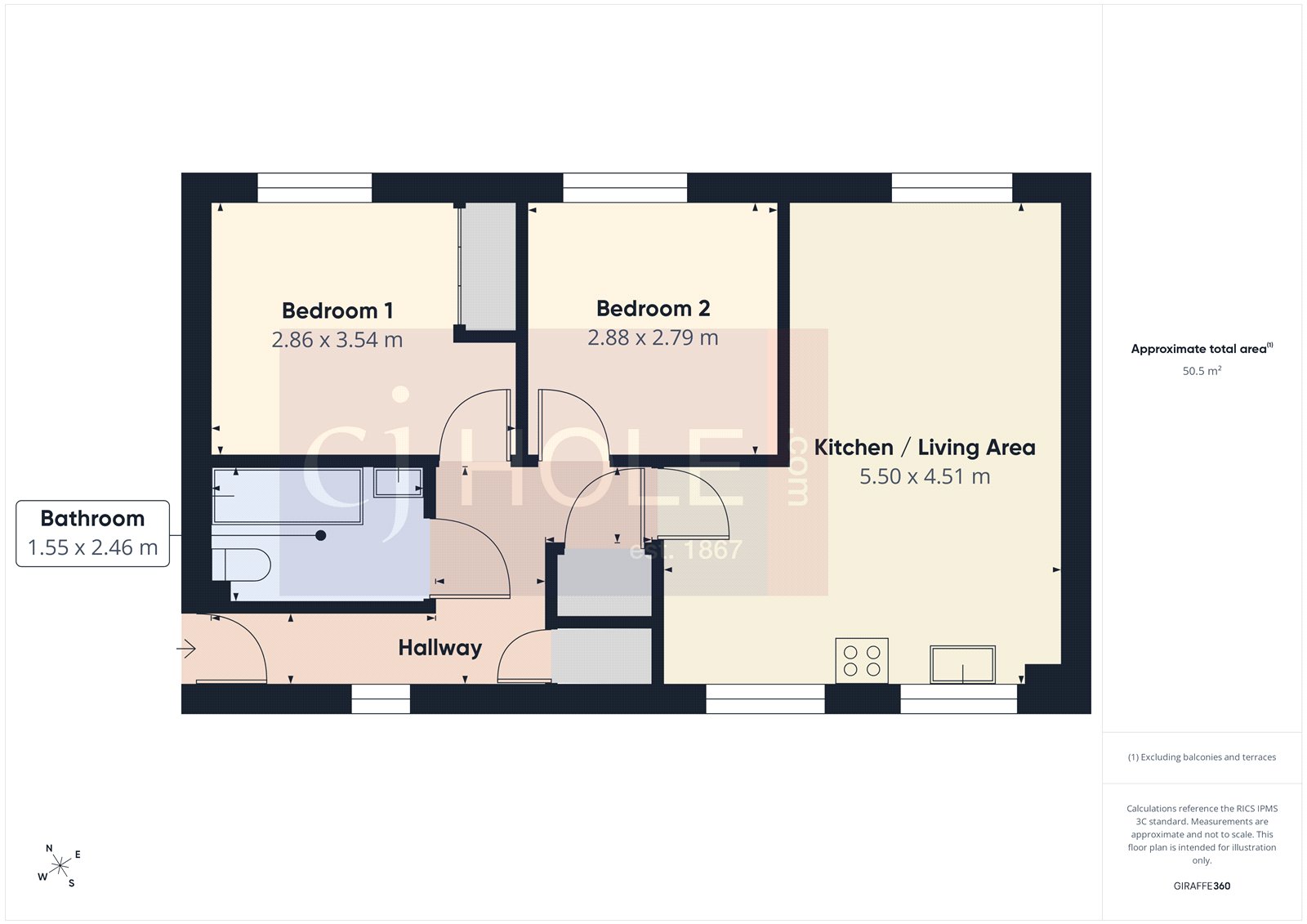 2 bedroom Flat for sale in Bradley Stoke, Bristol