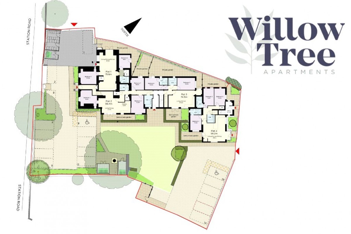 Willow Tree Apartments, Yate, Bristol, Gloucestershire