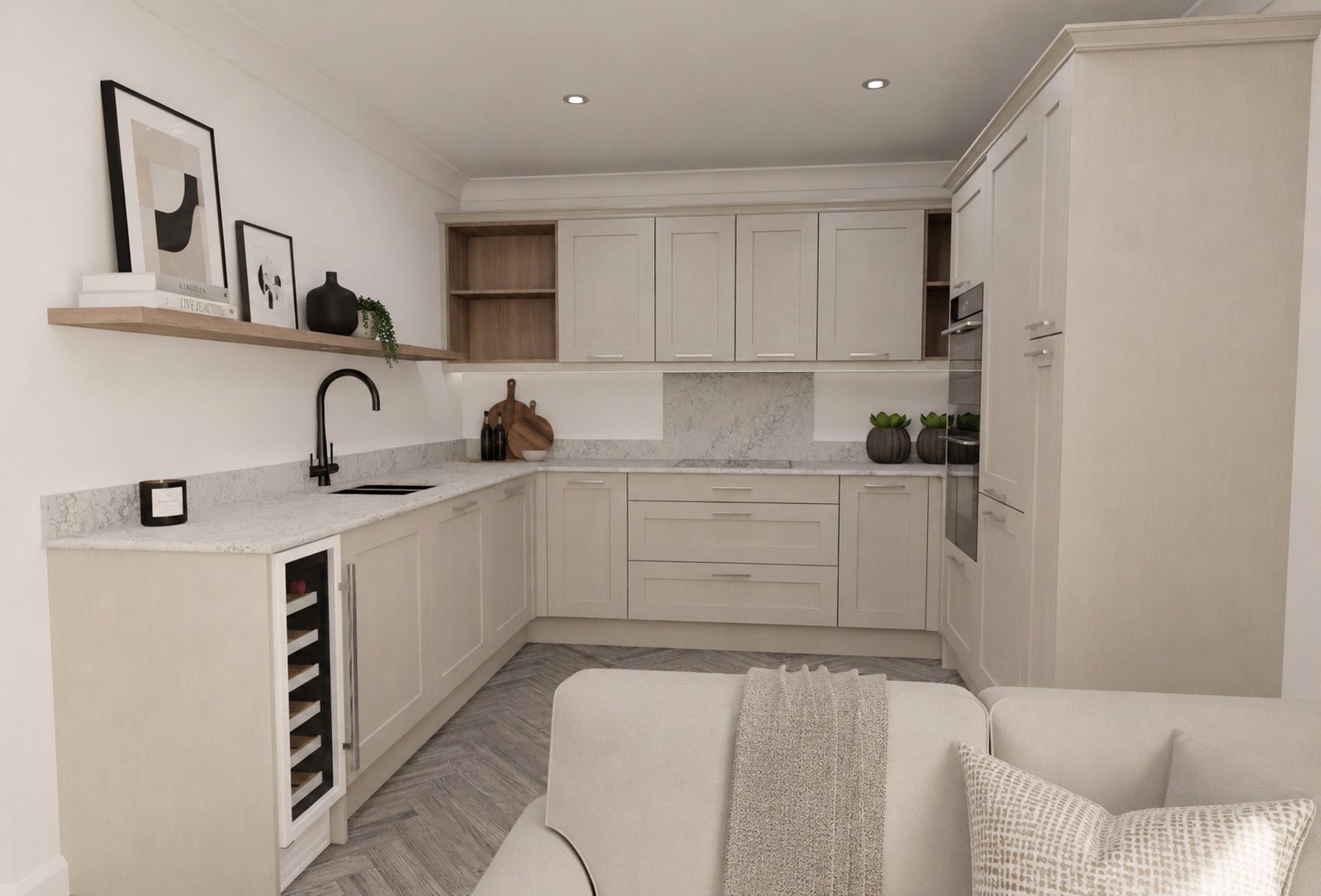 2 bedroom Flat for sale in Frenchay, Bristol, Gloucestershire