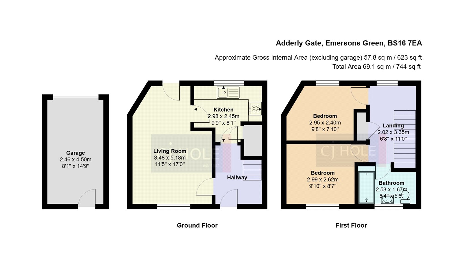 2 bedroom House for sale in Emersons Green, Bristol