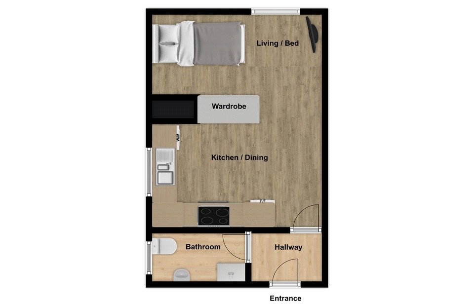 1 bedroom Flat to let in Bedminster, Bristol