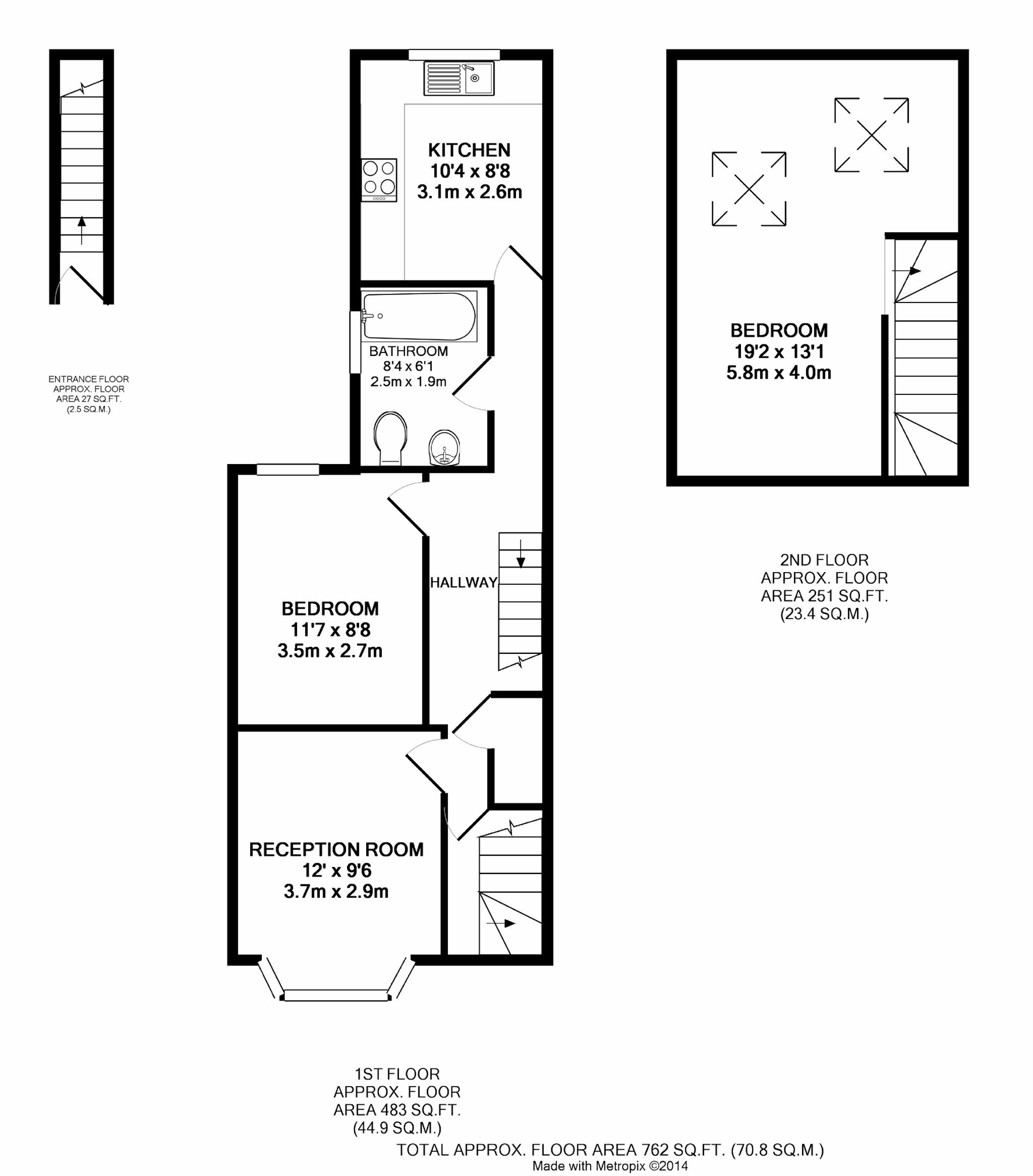 2 bedroom Flat to let in Southville, Bristol