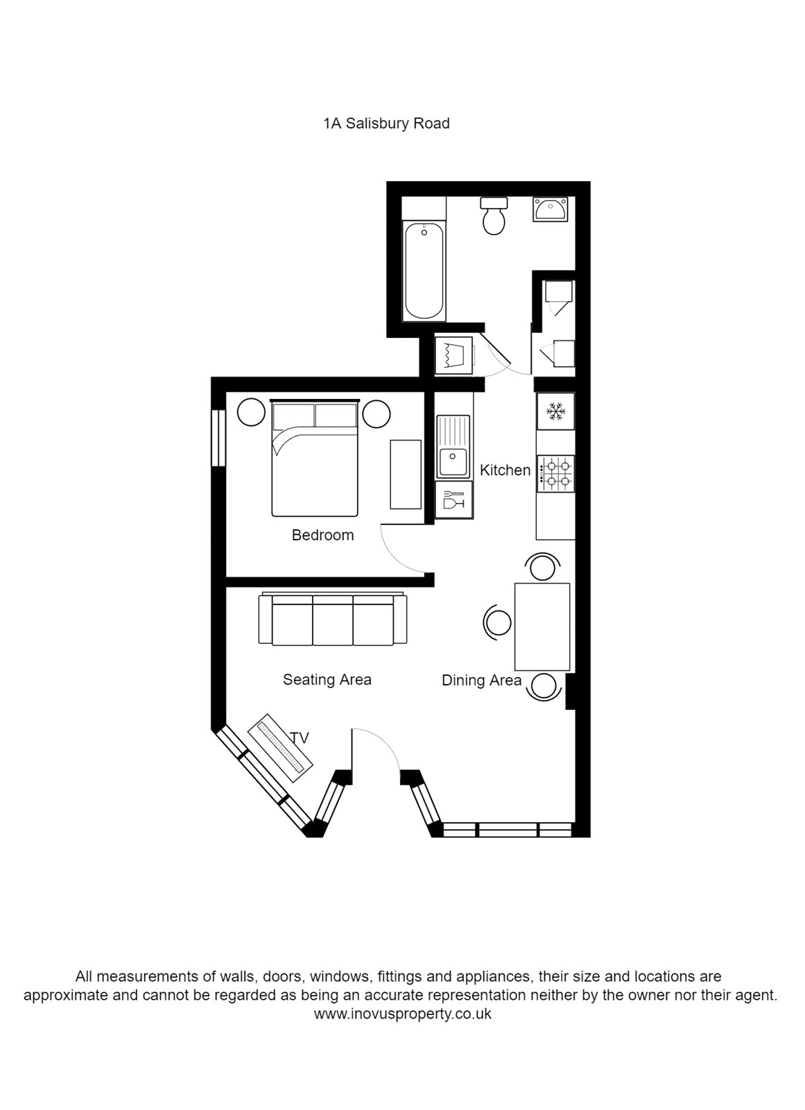 1 bedroom Flat to let in Salisbury Road, Bristol