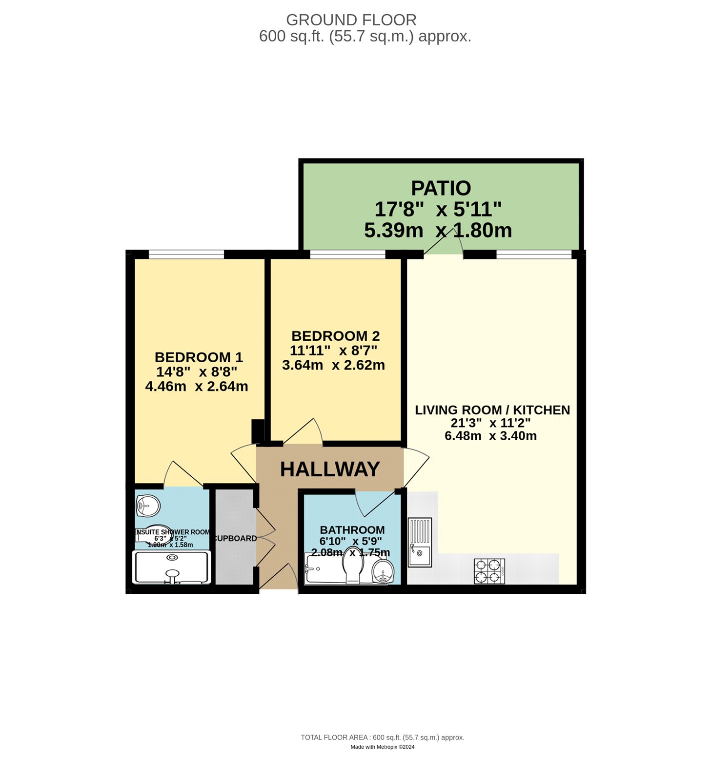 2 bedroom Flat for sale in Bower Ashton, BRISTOL