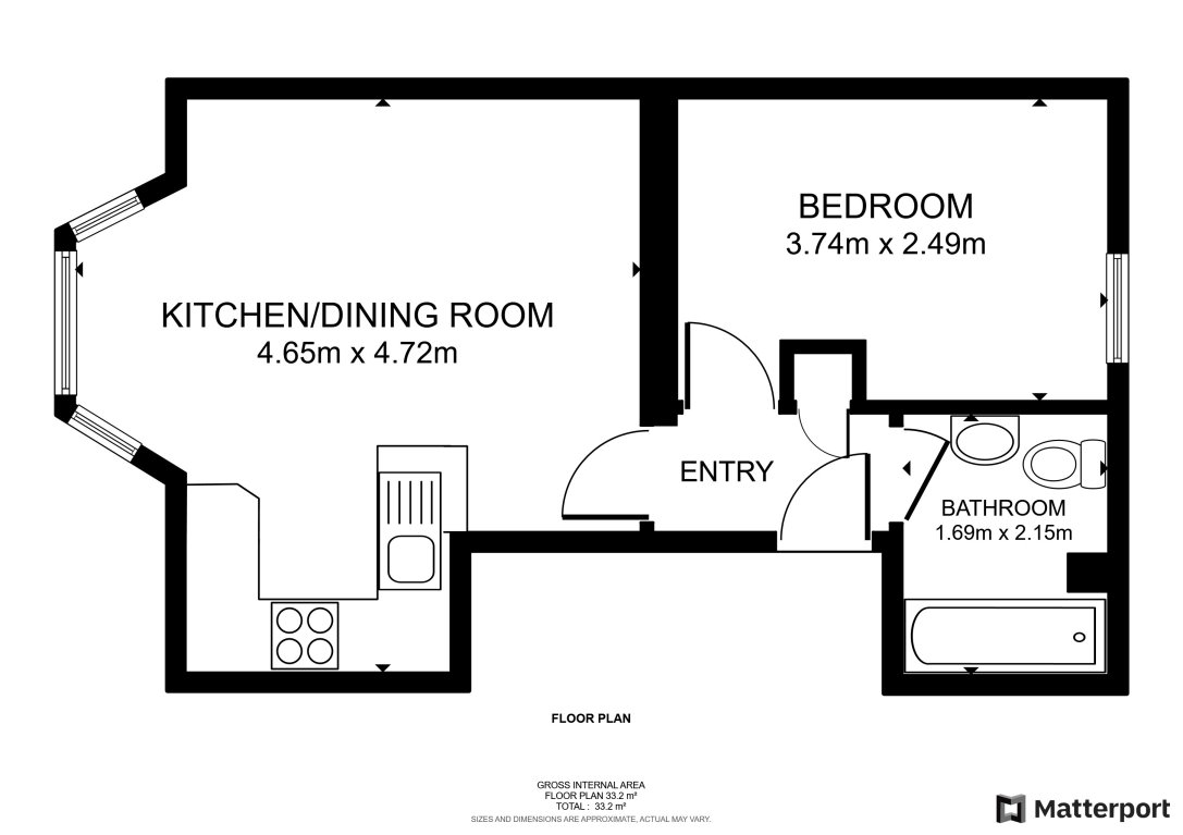 Floorplan for Eastern Road, Romford, Essex