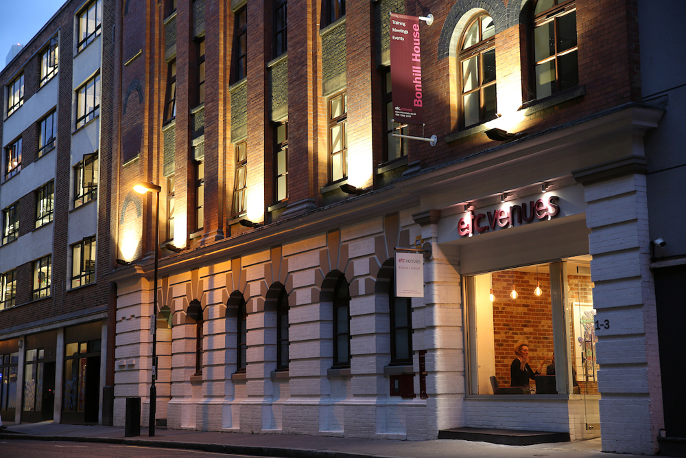 Etc.Venues, Bonhill House, 1-3, Bonhill Street, Moorgate, London, EC2A 4BX