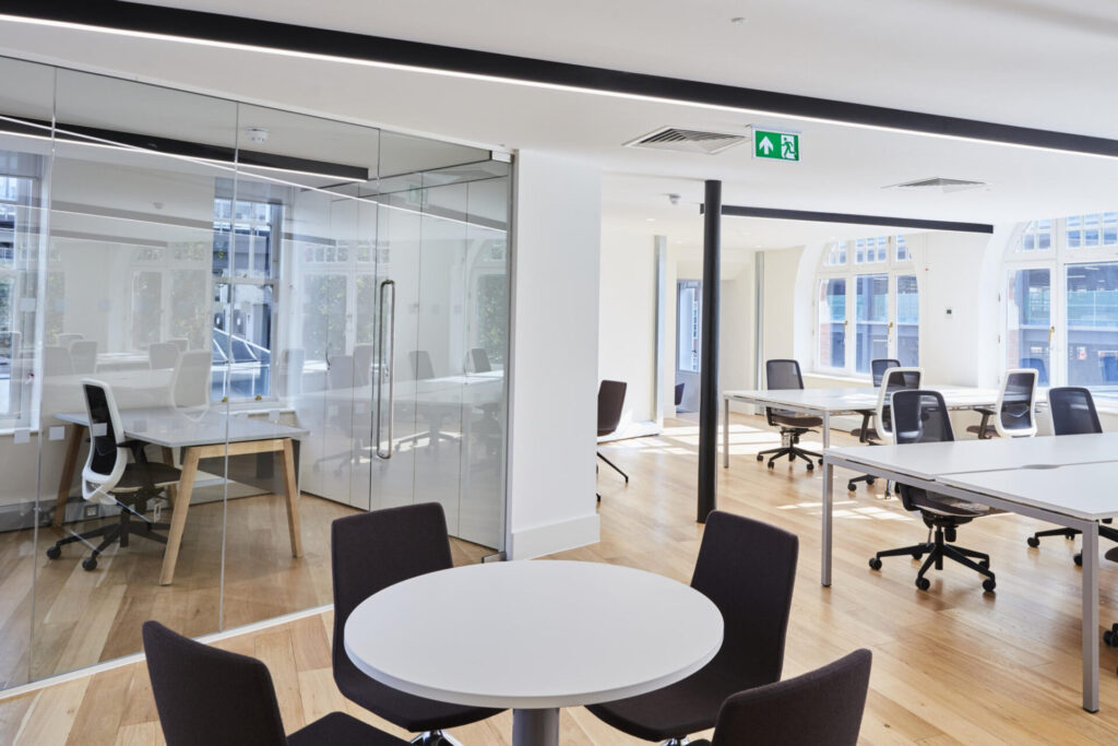 Bright and contemporary workspace on Charing Cross Road