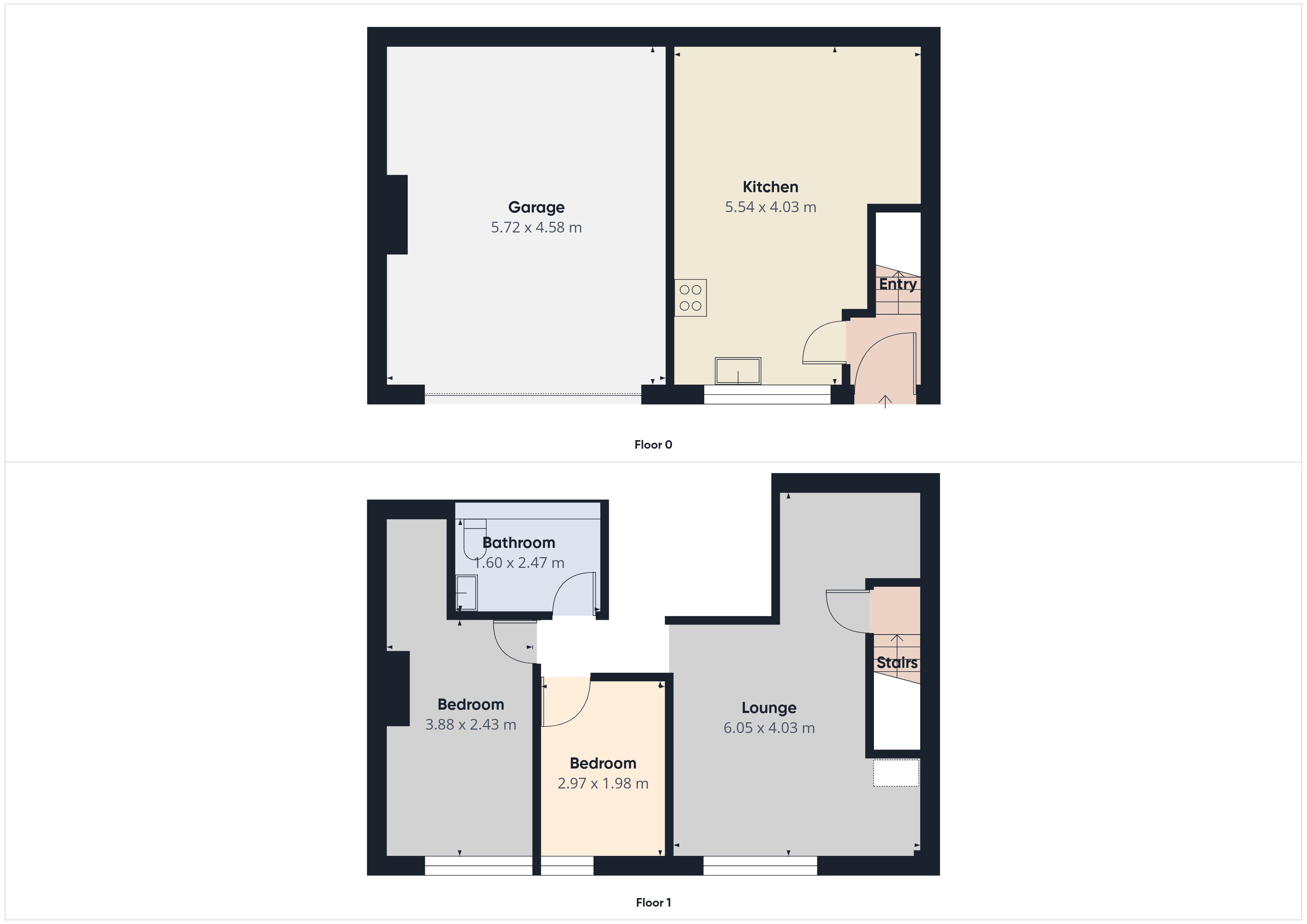 Floorplan for Barkwell Lane, Mossley, Ashton-Under-Lyne, Greater Man