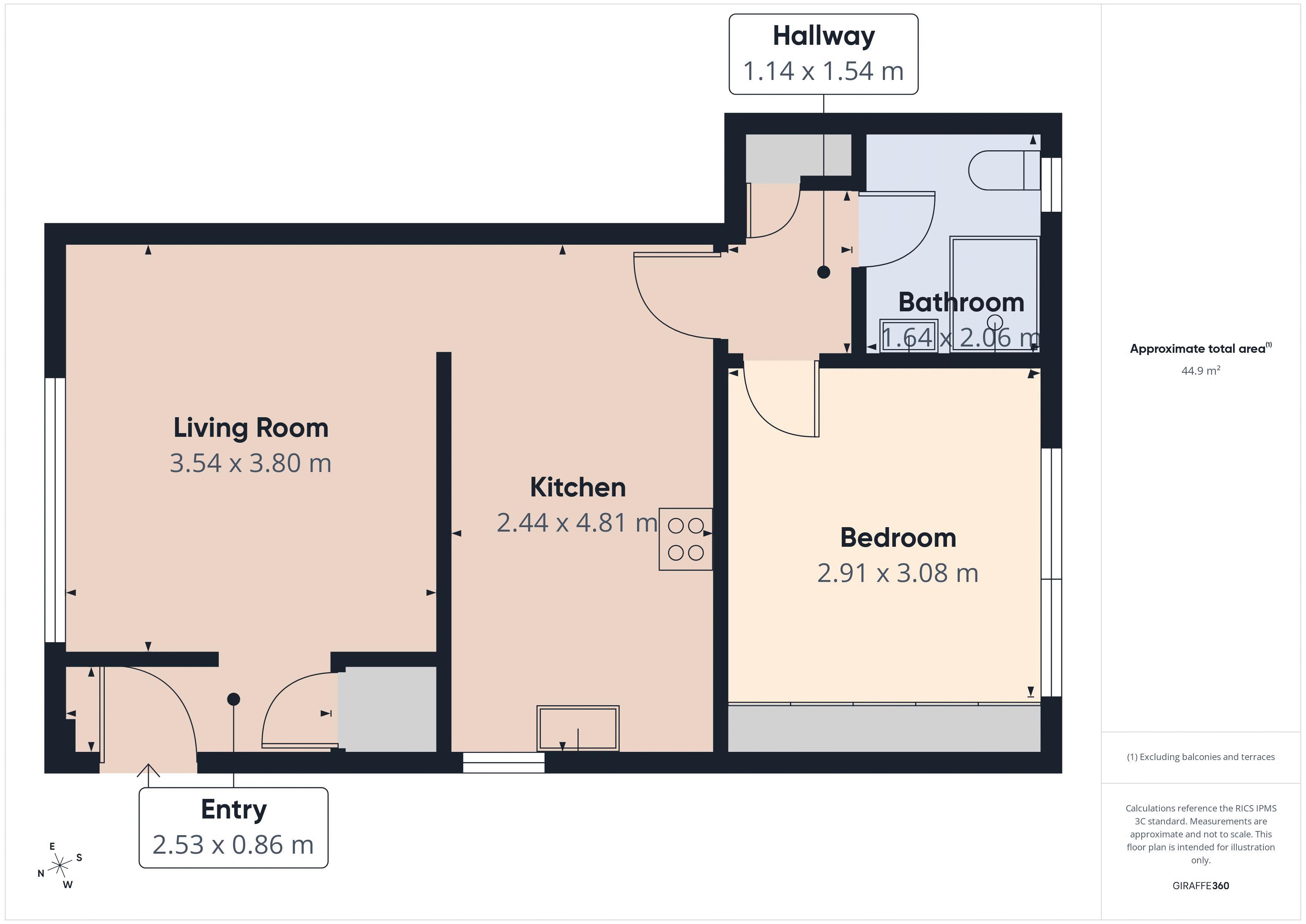 Floorplan for High Crompton, Shaw, Oldham, Greater Manchester